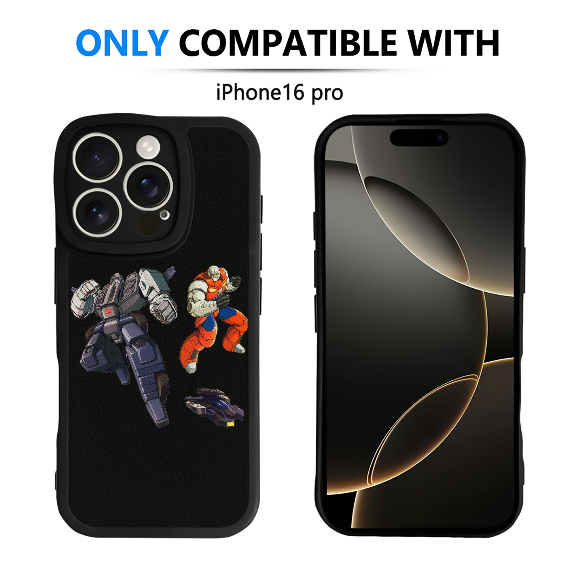 （画像用）  【iPhone 16シリーズ対応】シリコンスマホケース（レザー調） 材質：シリコン